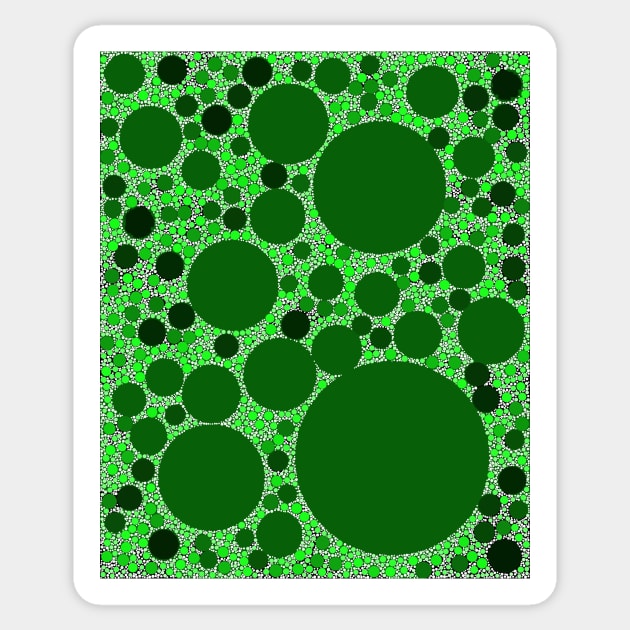 Random Tiling Greener Sticker by rupertrussell